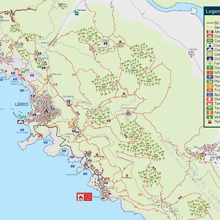 Lägenhet på 35 m² i Lerici, med 1 sovrum och 1 badrum  Lägenhet Exteriör bild